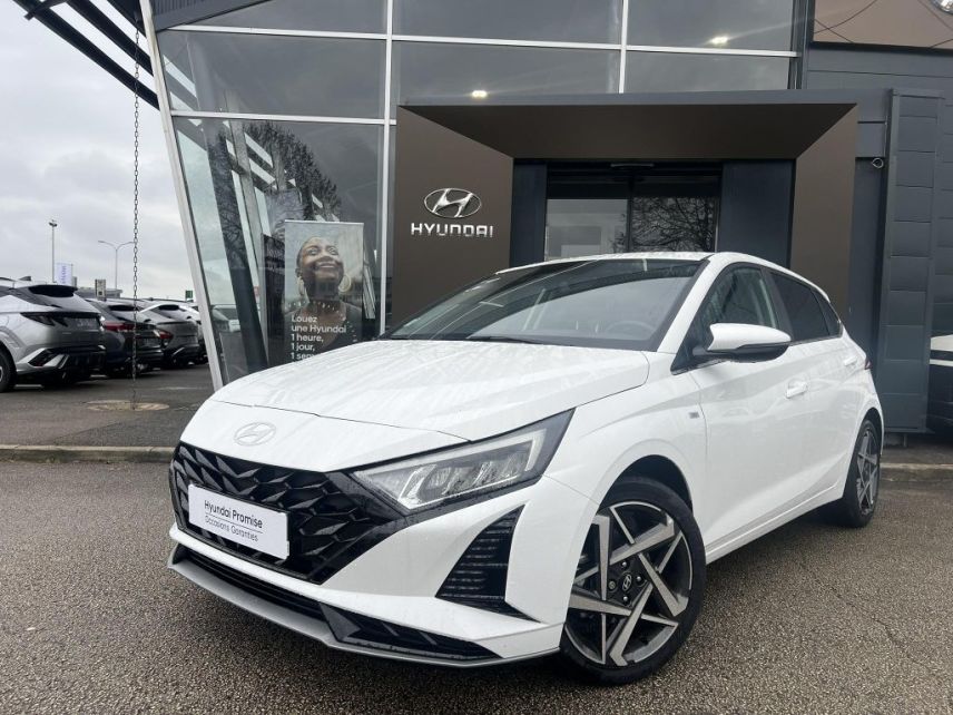 75010 : Hyundai Paris Nord - Goncourt Automobiles - HYUNDAI i20 Creative - i20 (08/2023) - Blanc - Boîte manuelle - Essence sans plomb