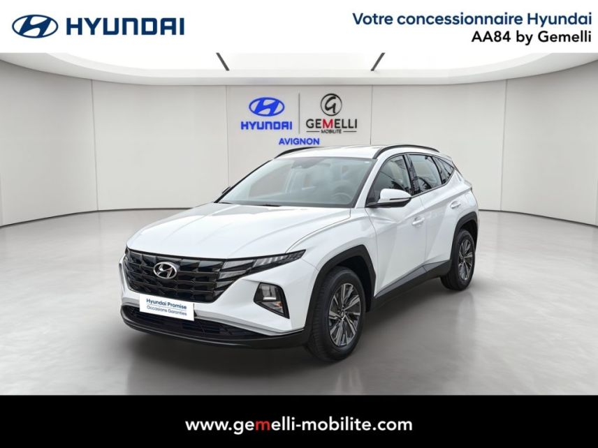 75010 : Hyundai Paris Nord - Goncourt Automobiles - HYUNDAI TUCSON Intuitive - TUCSON IV - Blanc - Boîte automatique - Essence / Courant électrique