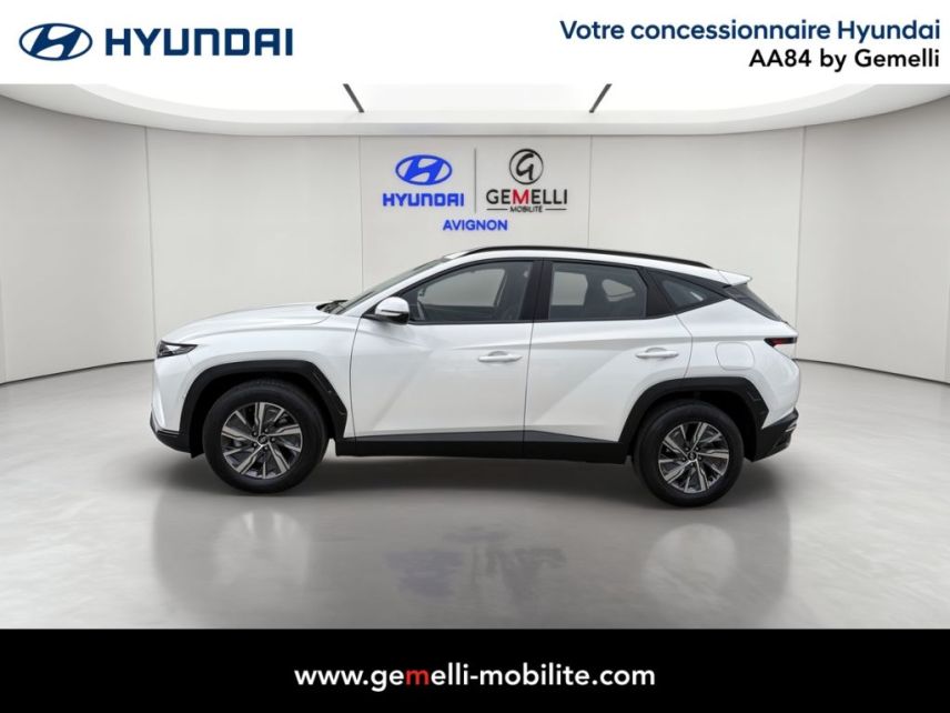 75010 : Hyundai Paris Nord - Goncourt Automobiles - HYUNDAI TUCSON Intuitive - TUCSON IV - Blanc - Boîte automatique - Essence / Courant électrique