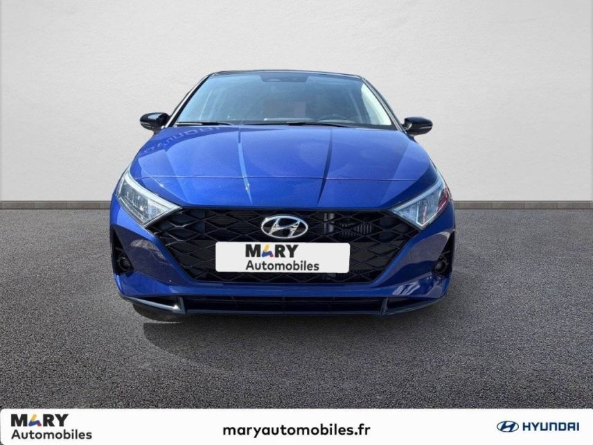 02100 : Hyundai Saint-Quentin - Mary Automobiles - HYUNDAI i20 Creative - i20 - INTENSE BLUE/PHANTOM BLACK - Automate sequentiel - Essence sans plomb