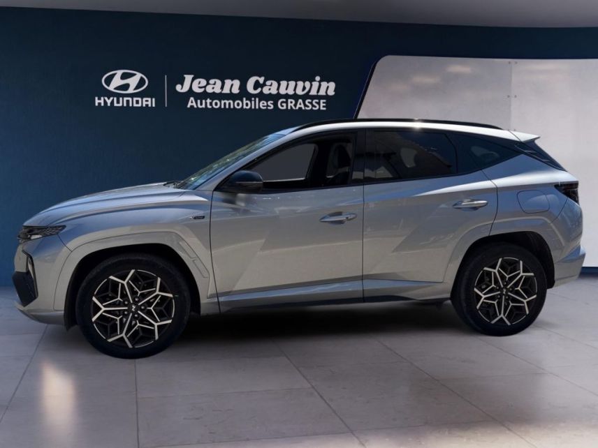 75010 : Hyundai Paris Nord - Goncourt Automobiles - HYUNDAI TUCSON N LINE EDITION - TUCSON IV - Gris - Boîte automatique - Essence / Courant électrique
