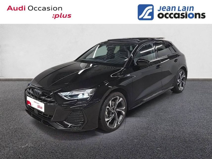 75010 : Hyundai Paris Nord - Goncourt Automobiles - AUDI A3 SPORTBACK S line - A3/S3/RS3 IV - NOIR MYTHIC METALLISE - Automate sequentiel - Diesel
