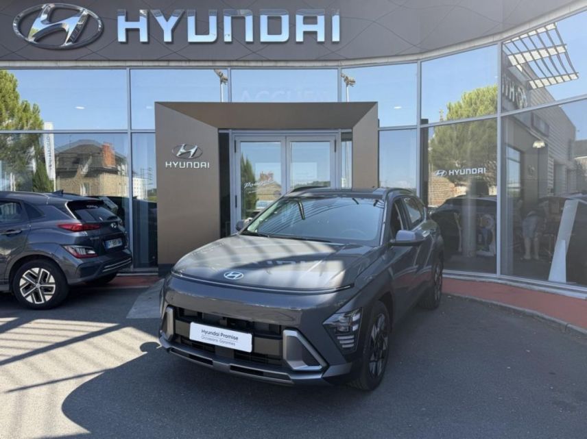 19100 : Hyundai Brive-la-Gaillarde - Garage Pouget - HYUNDAI Kona - Kona - Ecotronic Gray perlé métallisé - Traction - Hybride : Essence/Electrique