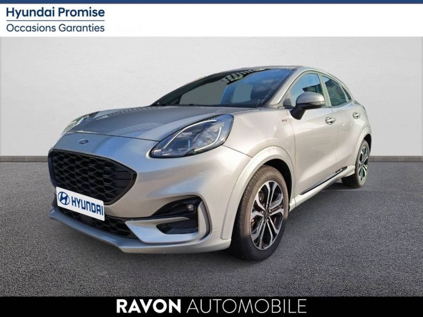 75010 : Hyundai Paris Nord - Goncourt Automobiles - FORD PUMA ST-Line - PUMA II - Gris - Boîte manuelle - Essence / Ethanol