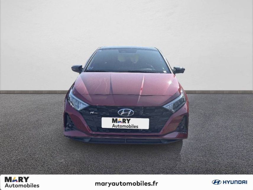 75010 : Hyundai Paris Nord - Goncourt Automobiles - HYUNDAI i20 N Line Creative - i20 III - DRAGON RED/PHANTOM BLACK - Automate sequentiel - Essence sans plomb