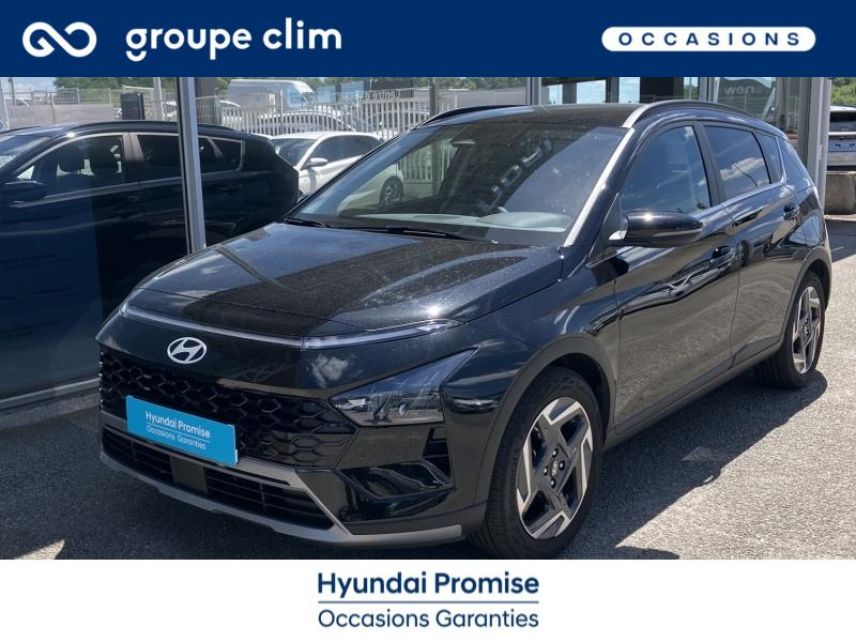 87280 : Hyundai - Groupe Clim - Limoges - HYUNDAI Bayon - Bayon - Phantom Black Métal - Traction - Essence
