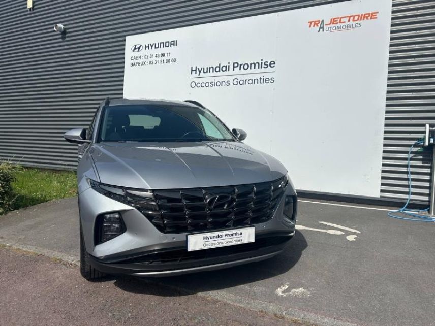 14112 : Hyundai Caen - Trajectoire Automobiles - HYUNDAI Tucson - Tucson - Shimmering Silver Métal - Traction - Hybride : Essence/Electrique