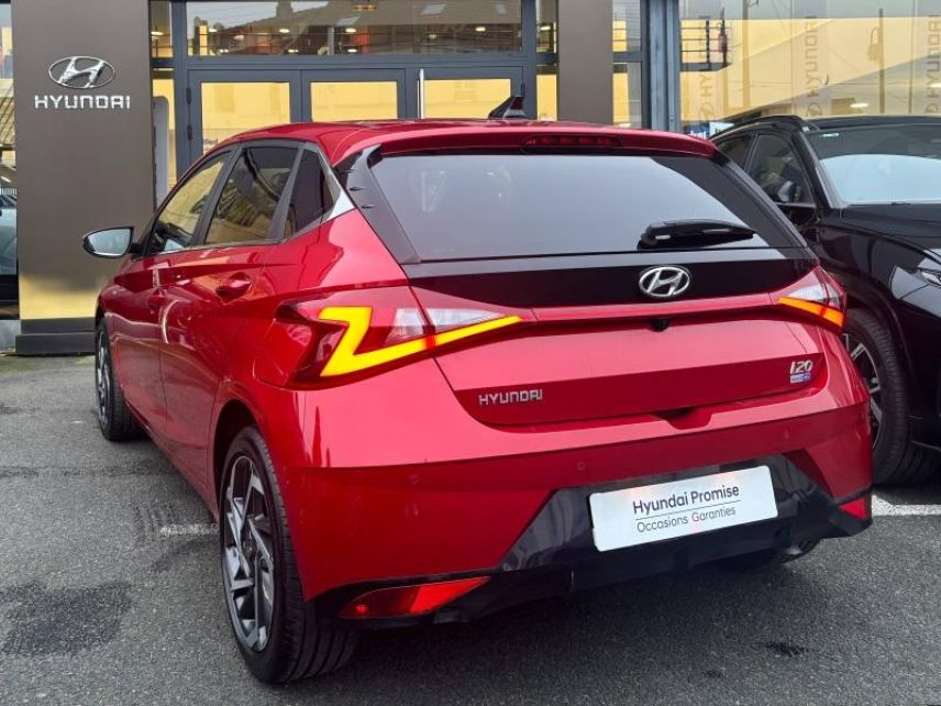 95100 : Hyundai Argenteuil - BNA - HYUNDAI i20 - i20 - Dragon Red Métal/Toit/rétro Black - Traction - Essence/Micro-Hybride