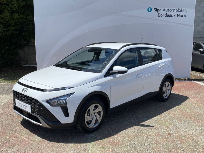 33110 : Hyundai Bordeaux Nord Le Bouscat - Sipa Automobiles - HYUNDAI BAYON Initia - BAYON - Blanc - Boîte manuelle - Essence sans plomb