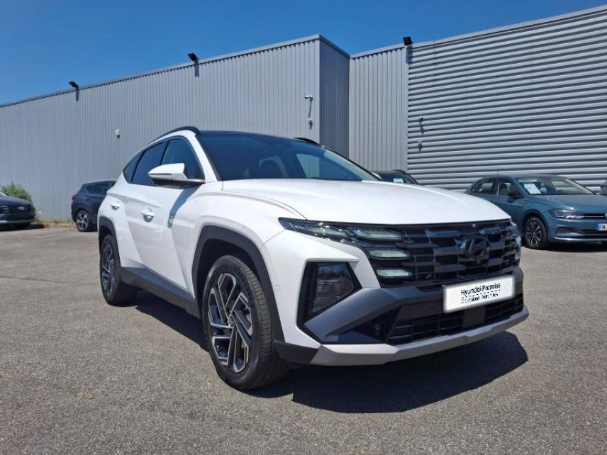 29200 : Hyundai Brest - Iroise Automobiles - HYUNDAI Tucson - Tucson - Serenity White Métal - Traction - Hybride : Essence/Electrique