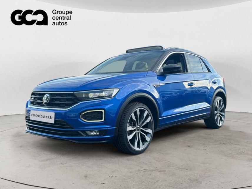 75010 : Hyundai Paris Nord - Goncourt Automobiles - VOLKSWAGEN T-ROC R-Line - T-ROC - Bleu - Automate sequentiel - Essence sans plomb