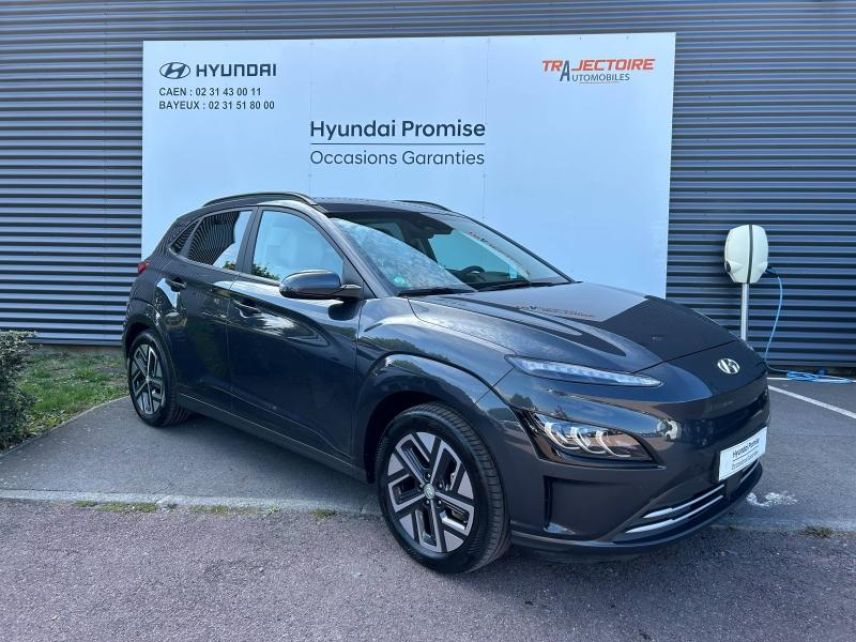 14112 : Hyundai Caen - Trajectoire Automobiles - HYUNDAI Kona - Kona - Shimmering Silver Métal - Traction - Electrique