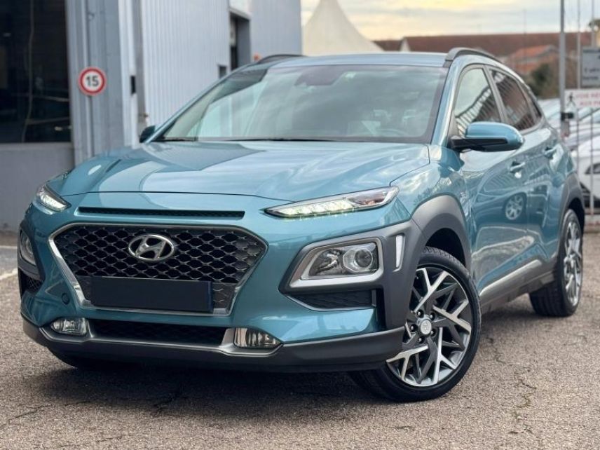 54520 : Hyundai Nancy - Théobald Automobiles - HYUNDAI Kona - Kona - Blue Lagoon - Traction - Hybride : Essence/Electrique