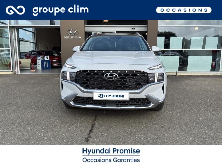 40280 : Hyundai Mont de Marsan i-AUTO - HYUNDAI Santa Fe - Santa Fe - Glacier White Métal - Traction - Hybride : Essence/Electrique