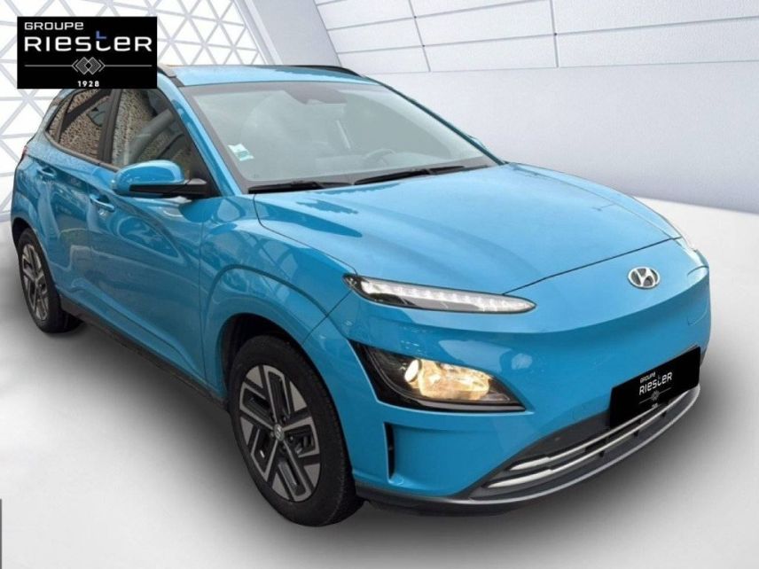 75010 : Hyundai Paris Nord - Goncourt Automobiles - HYUNDAI KONA ELECTRIC Intuitive - KONA ELECTRIQUE - Bleu - Automate à fonct. Continu - Courant électrique