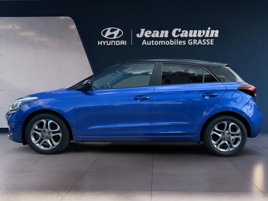 06130 : Hyundai Grasse - Garage Jean Cauvin - HYUNDAI i20 Intuitive - i20 II - Bleu - Boîte séquentielle - Essence sans plomb