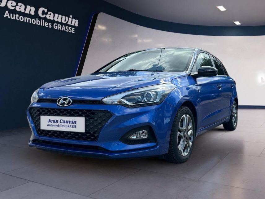 06130 : Hyundai Grasse - Garage Jean Cauvin - HYUNDAI i20 Intuitive - i20 II - Bleu - Boîte séquentielle - Essence sans plomb