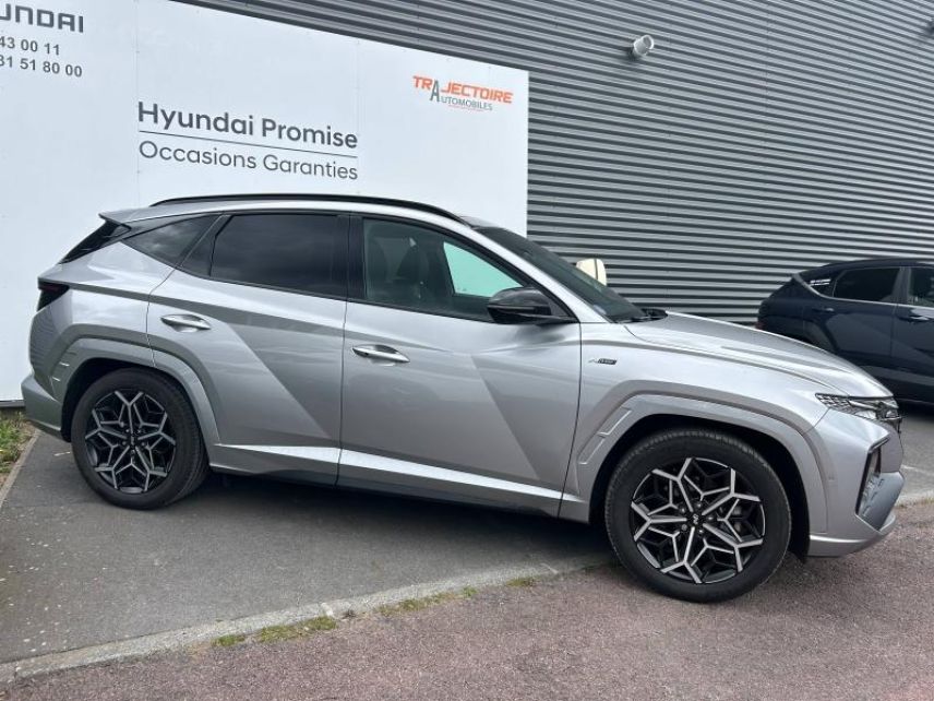 14112 : Hyundai Caen - Trajectoire Automobiles - HYUNDAI Tucson - Tucson - Shimmering Silver Métal - Traction - Hybride : Essence/Electrique
