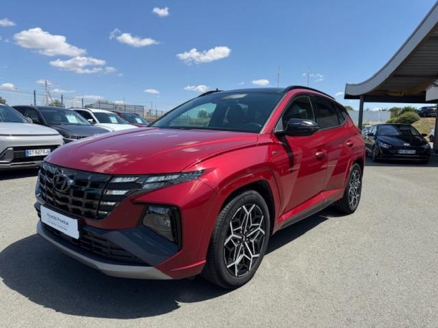 49300 : Hyundai Cholet - Océane Auto - HYUNDAI TUCSON N Line Executive - TUCSON IV - Rouge - Automate sequentiel - Diesel