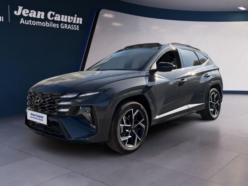 75010 : Hyundai Paris Nord - Goncourt Automobiles - HYUNDAI TUCSON N Line Creative - TUCSON IV - Gris - Boîte automatique - Essence / Courant électrique