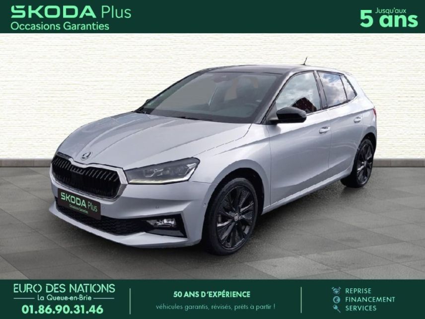 75010 : Hyundai Paris Nord - Goncourt Automobiles - SKODA FABIA Style - FABIA IV - Gris - Automate sequentiel - Essence sans plomb