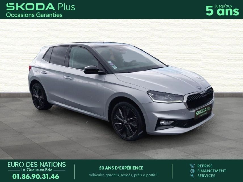 75010 : Hyundai Paris Nord - Goncourt Automobiles - SKODA FABIA Style - FABIA IV - Gris - Automate sequentiel - Essence sans plomb