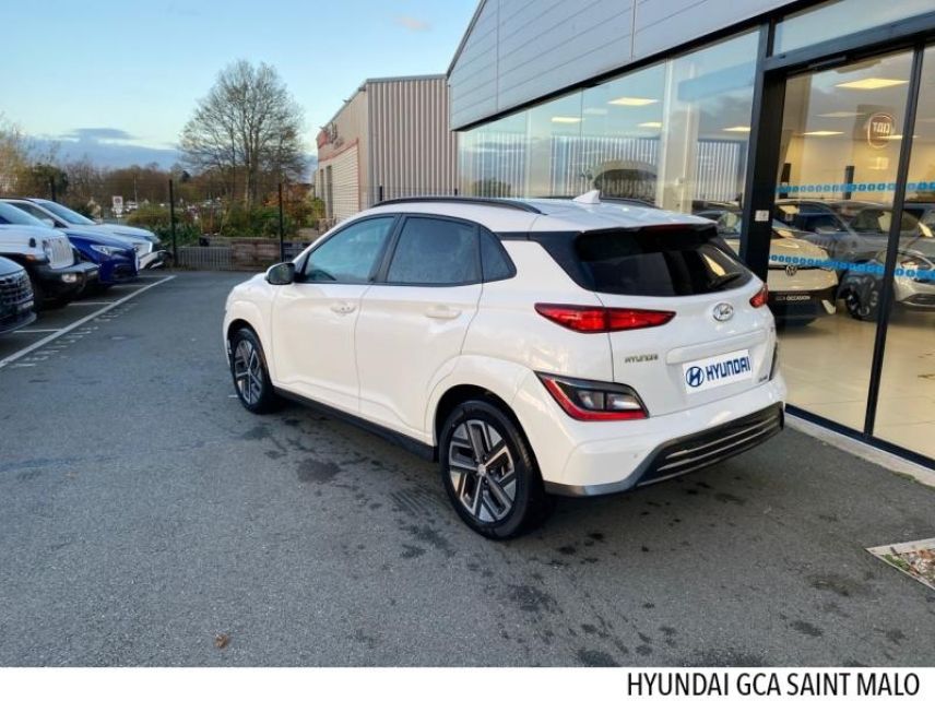35400 : Hyundai Saint-Malo - GCA - HYUNDAI Kona - Kona - Chalk White Métal - Traction - Electrique