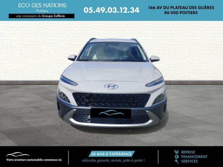 86000 : Hyundai Poitiers - Eco des Nations - HYUNDAI Kona - Kona - Bleu - Traction - Hybride : Essence/Electrique