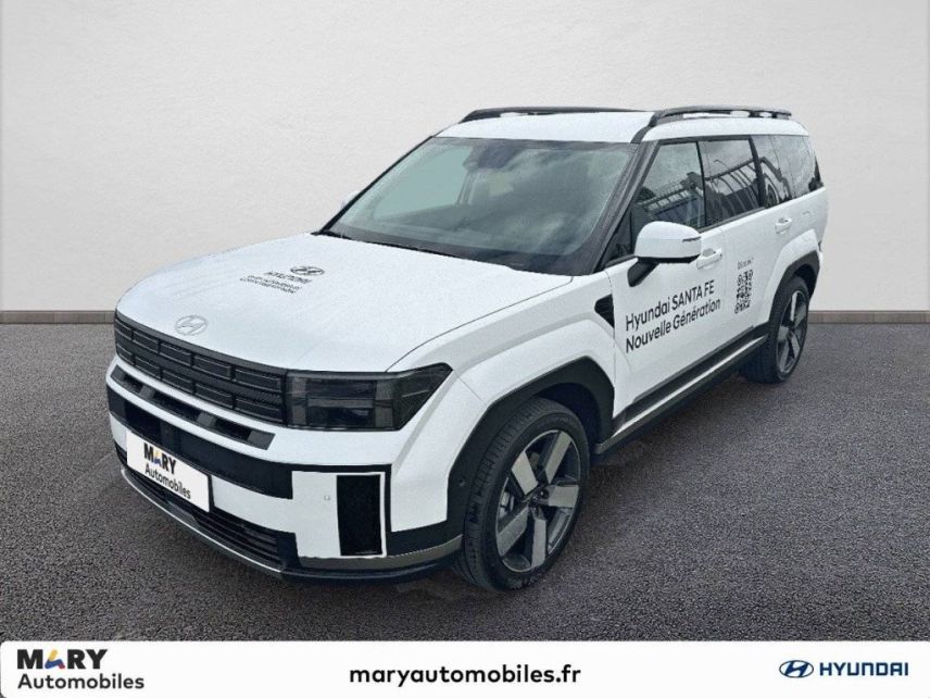 75010 : Hyundai Paris Nord - Goncourt Automobiles - HYUNDAI SANTA FE Executive - SANTA FE V - CREAMY WHITE MATE - Boîte automatique - Essence / Courant électrique