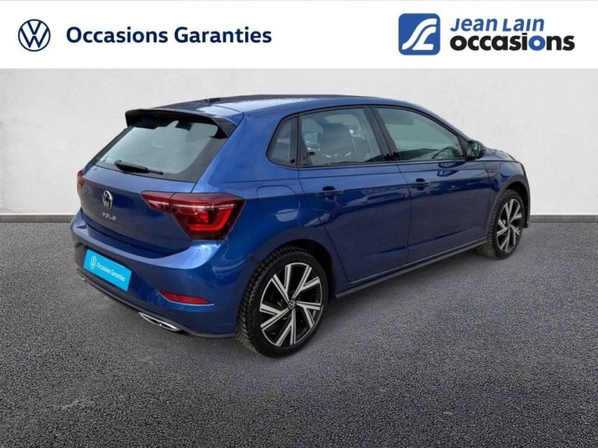 75010 : Hyundai Paris Nord - Goncourt Automobiles - VOLKSWAGEN POLO R-Line - POLO VI - BLEU RECIF METALLISE - Boîte manuelle - Essence sans plomb