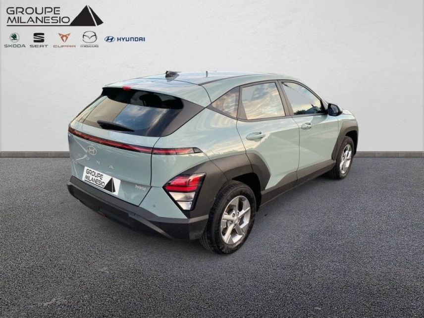 75010 : Hyundai Paris Nord - Goncourt Automobiles - HYUNDAI KONA Intuitive - KONA (02/2023) - MIRAGE GREEN - Automate sequentiel - Essence / Courant électrique