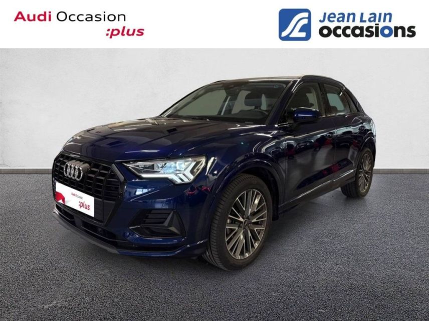 75010 : Hyundai Paris Nord - Goncourt Automobiles - AUDI Q3 Design Luxe - Q3 II - BLEU NAVARRE METALLISE - Automate sequentiel - Essence sans plomb