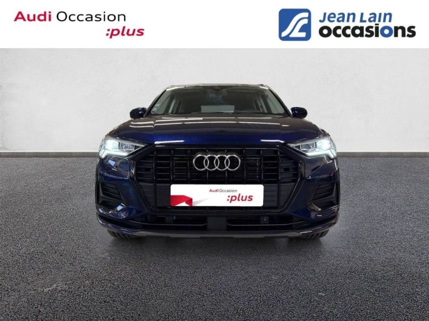 75010 : Hyundai Paris Nord - Goncourt Automobiles - AUDI Q3 Design Luxe - Q3 II - BLEU NAVARRE METALLISE - Automate sequentiel - Essence sans plomb