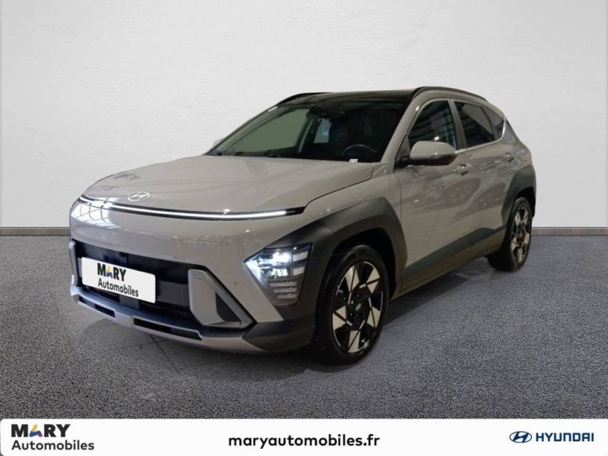 75010 : Hyundai Paris Nord - Goncourt Automobiles - HYUNDAI KONA Executive - KONA II - GRIS SHARK - Automate sequentiel - Essence / Courant électrique