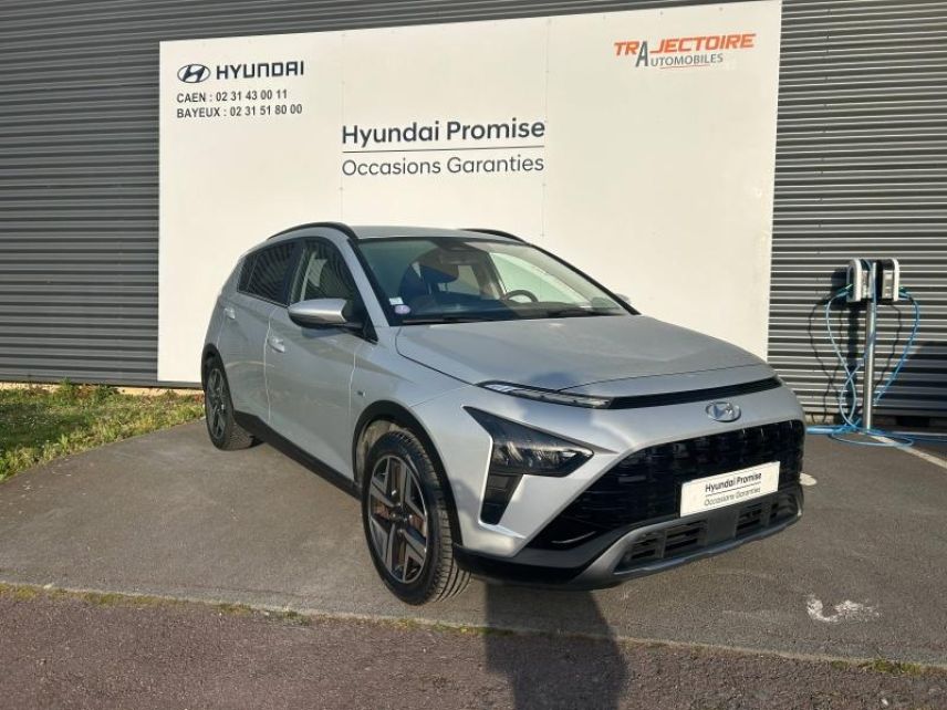 14112 : Hyundai Caen - Trajectoire Automobiles - HYUNDAI Bayon - Bayon - Sleek Silver Métal - Traction - Essence/Micro-Hybride