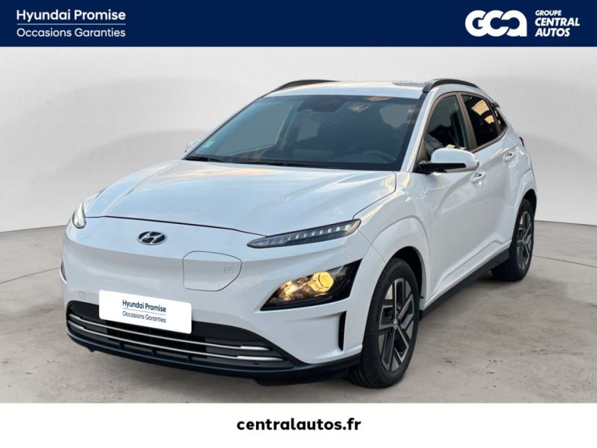 75010 : Hyundai Paris Nord - Goncourt Automobiles - HYUNDAI KONA ELECTRIC Intuitive - KONA ELECTRIQUE - Blanc - Automate à fonct. Continu - Courant électrique