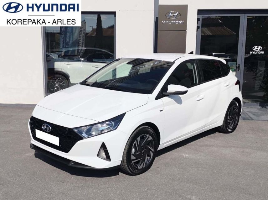 75010 : Hyundai Paris Nord - Goncourt Automobiles - HYUNDAI i20 Intuitive - i20 III - Blanc - Boîte manuelle - Essence sans plomb