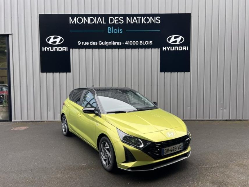 41000 : Hyundai Blois - Mondial des Nations - HYUNDAI i20 - i20 - Vert - Traction - Essence/Micro-Hybride