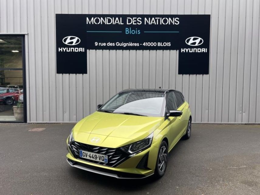 41000 : Hyundai Blois - Mondial des Nations - HYUNDAI i20 - i20 - Vert - Traction - Essence/Micro-Hybride