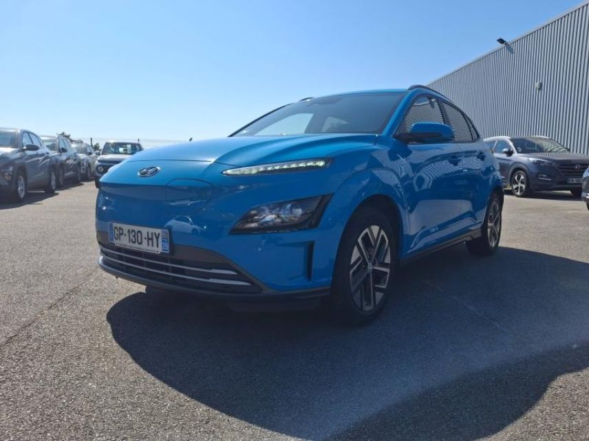 29200 : Hyundai Brest - Iroise Automobiles - HYUNDAI Kona - Kona - Bleu - Traction - Electrique