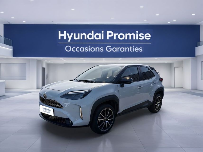 75010 : Hyundai Paris Nord - Goncourt Automobiles - TOYOTA YARIS CROSS HYBRIDE GR SPORT - YARIS CROSS - Blanc - Automate à fonct. Continu - Essence / Courant électrique