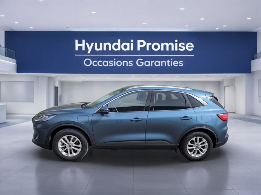 75010 : Hyundai Paris Nord - Goncourt Automobiles - FORD KUGA Titanium - KUGA III - Bleu - Automate à fonct. Continu - Essence / Courant électrique