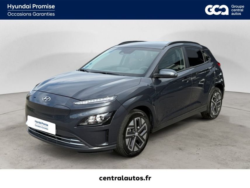 75010 : Hyundai Paris Nord - Goncourt Automobiles - HYUNDAI KONA ELECTRIC Intuitive - KONA ELECTRIQUE - Gris - Automate à fonct. Continu - Courant électrique