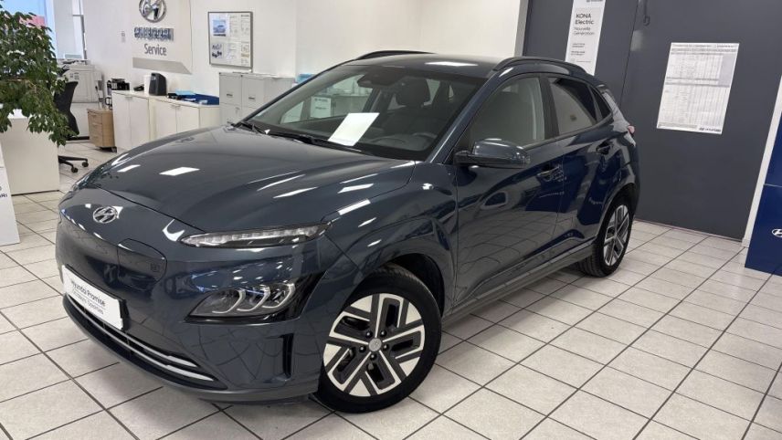 75010 : Hyundai Paris Nord - Goncourt Automobiles - HYUNDAI KONA ELECTRIC Intuitive - KONA ELECTRIQUE - Bleu - Automate à fonct. Continu - Courant électrique