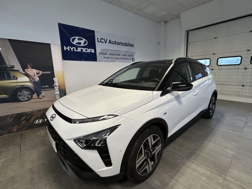 75010 : Hyundai Paris Nord - Goncourt Automobiles - HYUNDAI BAYON Executive - BAYON - Blanc - Automate sequentiel - Essence sans plomb