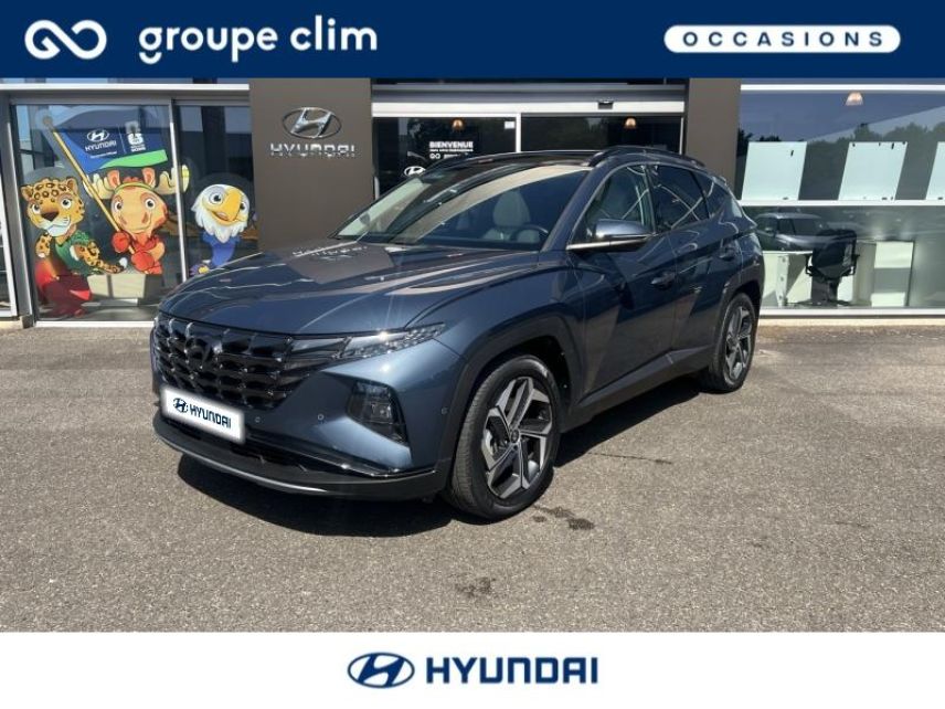 40280 : Hyundai - Groupe Clim - Mont de Marsan - HYUNDAI Tucson - Tucson - Teal Blue Métal - Traction - Hybride : Essence/Electrique
