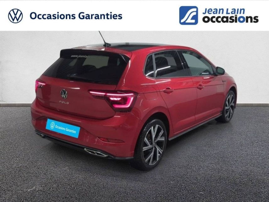 75010 : Hyundai Paris Nord - Goncourt Automobiles - VOLKSWAGEN POLO R-Line - POLO VI - ROUGE ROI METALLISE TOIT NOIR - Automate sequentiel - Essence sans plomb