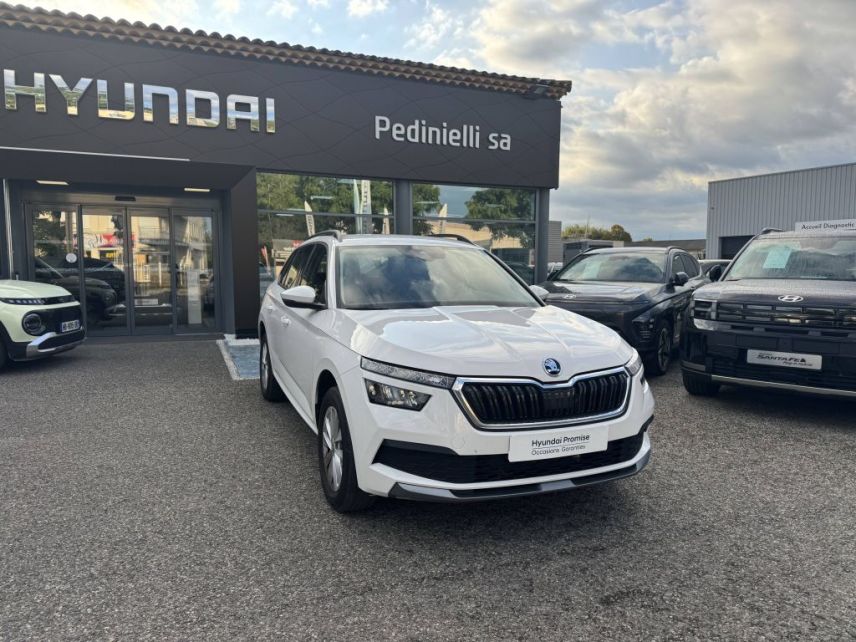 75010 : Hyundai Paris Nord - Goncourt Automobiles - SKODA KAMIQ Ambition - KAMIQ - Blanc - Boîte manuelle - Essence sans plomb