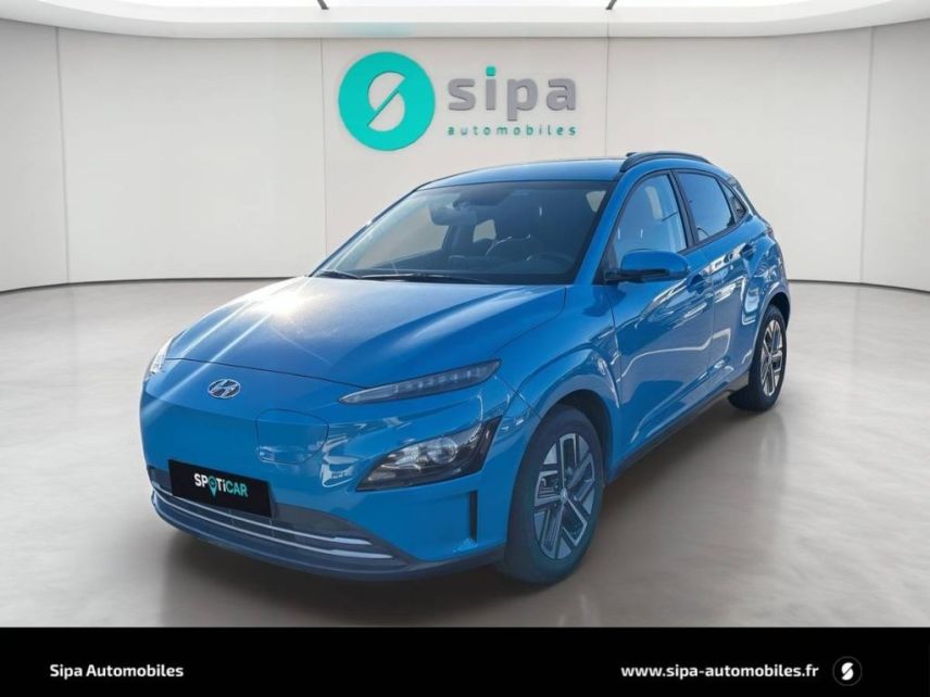 75010 : Hyundai Paris Nord - Goncourt Automobiles - HYUNDAI KONA ELECTRIC Intuitive - KONA ELECTRIQUE - Bleu - Automate à fonct. Continu - Courant électrique