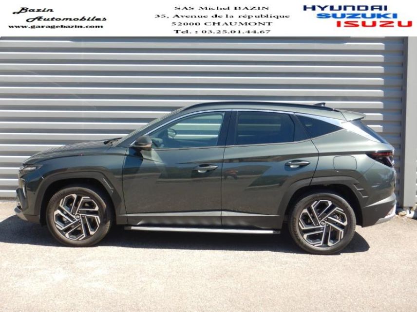 52000 : Hyundai Chaumont - Garage Michel Bazin - HYUNDAI Tucson - Tucson - Cypress Green Métal - Traction - Hybride : Essence/Electrique